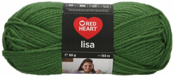 Knitting Yarn Red Heart Lisa 05689 Fern - 1