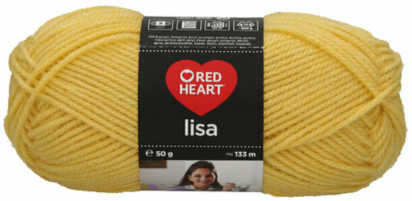 Fios para tricotar Red Heart Lisa 06968 Mellow Fios para tricotar - 1