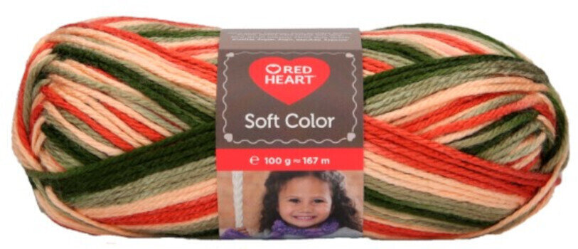 Strickgarn Red Heart Soft Color 09937 Garden Strickgarn