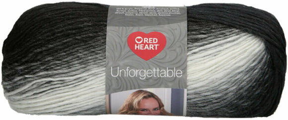 Pređa za pletenje Red Heart Unforgettable 03970 Graphite Pređa za pletenje - 1