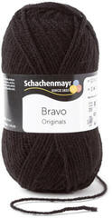 Pređa za pletenje Schachenmayr Bravo Originals 08226 Black Pređa za pletenje