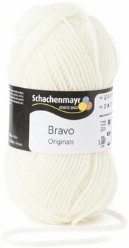 Knitting Yarn Schachenmayr Bravo Originals 08200 Ecru - 1