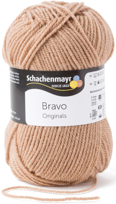 Knitting Yarn Schachenmayr Bravo Originals 08312 Beige
