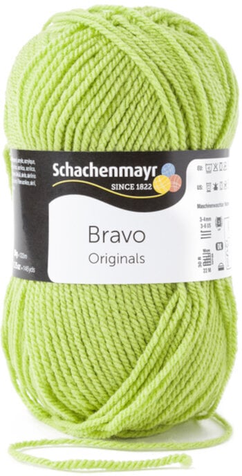Knitting Yarn Schachenmayr Bravo Originals 08194 Lime