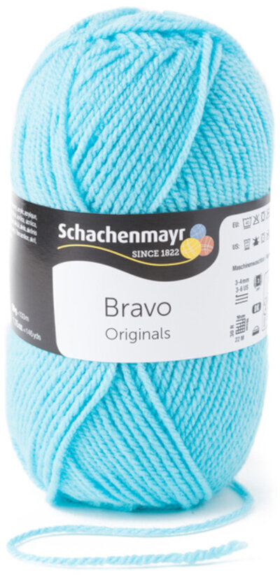 Fire de tricotat Schachenmayr Bravo Originals 08324 Turquoise