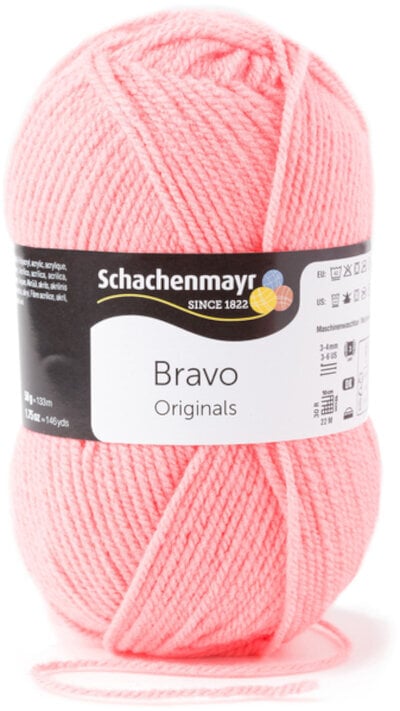 Fil à tricoter Schachenmayr Bravo Originals 08341 Begonia
