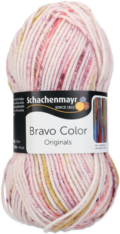 Knitting Yarn Schachenmayr Bravo Color 02138 Girly