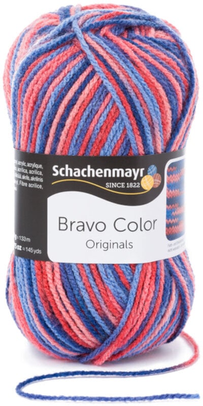 Knitting Yarn Schachenmayr Bravo Color 02133 Jolie Knitting Yarn