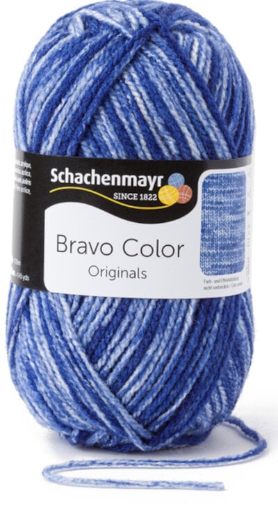 Fire de tricotat Schachenmayr Bravo Color 02113 Royal Denim