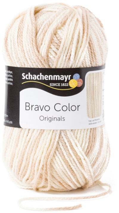 Pletací příze Schachenmayr Bravo Color 00103 Sahara Pletací příze