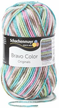 Плетива прежда Schachenmayr Bravo Color 02083 Mineral Jacquard - 1