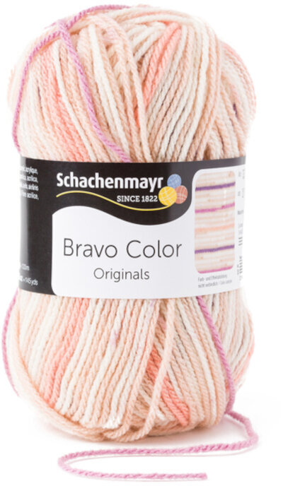 Fil à tricoter Schachenmayr Bravo Color 02106 Beige