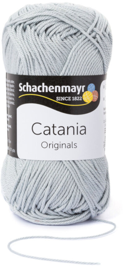 Fios para tricotar Schachenmayr Catania 00172 Silver