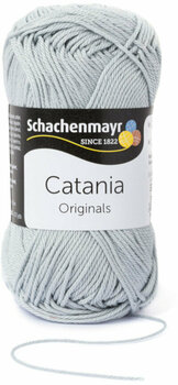 Fios para tricotar Schachenmayr Catania 00172 Silver - 1