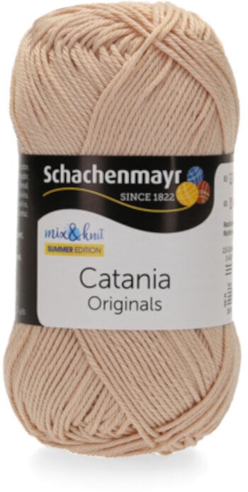 Knitting Yarn Schachenmayr Catania Knitting Yarn 00436 Ivory
