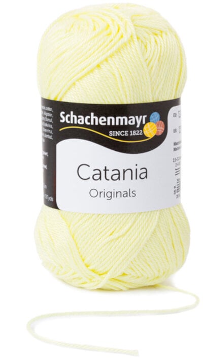 Fire de tricotat Schachenmayr Catania 00100 Mimosa Fire de tricotat