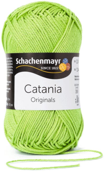 Knitting Yarn Schachenmayr Catania 00418 Greenery Knitting Yarn