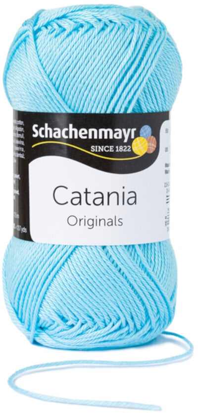 Knitting Yarn Schachenmayr Catania 00397 Turquoise Knitting Yarn