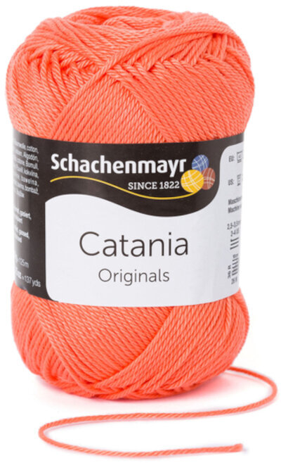 Fios para tricotar Schachenmayr Catania 00410 Coral