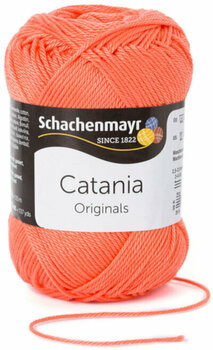 Knitting Yarn Schachenmayr Catania Knitting Yarn 00410 Coral - 1