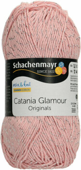 Kötőfonal Schachenmayr Catania Glamour 00135 Rose Kötőfonal - 1