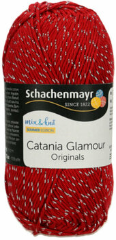 Kötőfonal Schachenmayr Catania Glamour 00132 Burgundy Kötőfonal - 1
