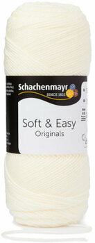 Pređa za pletenje Schachenmayr Soft & Easy 00002 Natural - 1