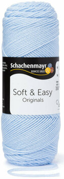 Hilo de tejer Schachenmayr Soft & Easy 00051 Light Blue Hilo de tejer - 1