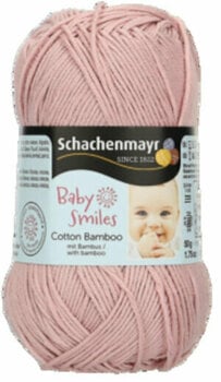 Knitting Yarn Schachenmayr Baby Smiles Cotton Bamboo 01038 AltPink Knitting Yarn - 1