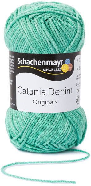Knitting Yarn Schachenmayr Catania Denim Knitting Yarn 00170 Emerald