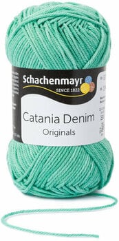 Fios para tricotar Schachenmayr Catania Denim 00170 Emerald - 1