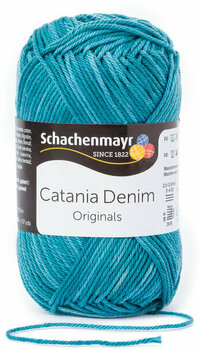 Fil à tricoter Schachenmayr Catania Denim 00186 Petrol Fil à tricoter - 1