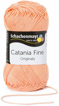 Fil à tricoter Schachenmayr Catania Fine 00369 Apricot Fil à tricoter - 1
