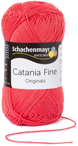 Fios para tricotar Schachenmayr Catania Fine Fios para tricotar 01003 Coral