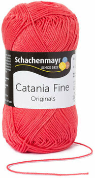 Fios para tricotar Schachenmayr Catania Fine Fios para tricotar 01003 Coral - 1