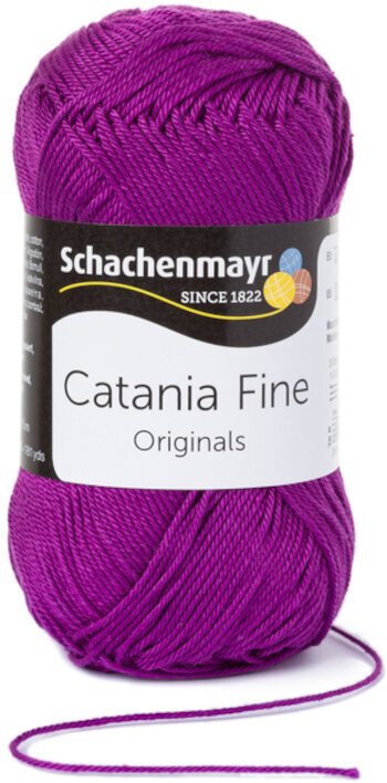 Knitting Yarn Schachenmayr Catania Fine 00366 Phlox Knitting Yarn