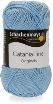 Fios para tricotar Schachenmayr Catania Fine 00173 Light Blue - 1