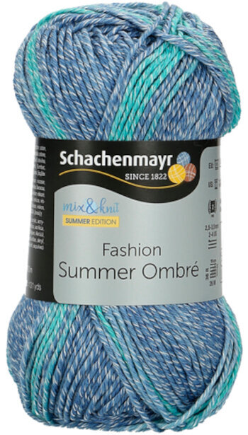 Pletací příze Schachenmayr Summer Ombré 00089 Lagoon Dégradé Pletací příze