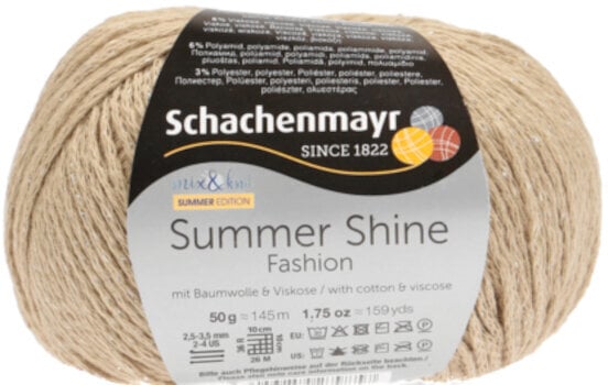 Плетива прежда Schachenmayr Summer Shine 00115 Linen Плетива прежда