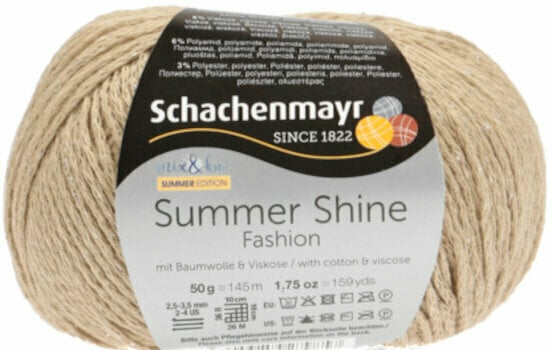 Pletací příze Schachenmayr Summer Shine 00115 Linen - 1