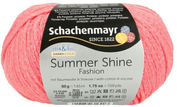 Strickgarn Schachenmayr Summer Shine 00136 Coral Strickgarn