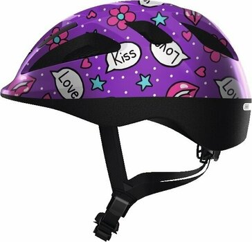 Kid Bike Helmet Abus Smooty 2.0 Purple Kisses S Kid Bike Helmet - 1