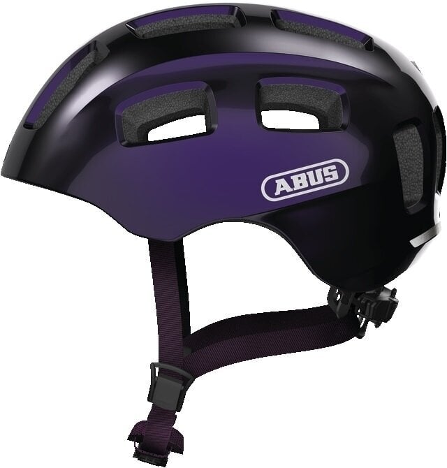Otroška kolesarska čelada Abus Youn-I 2.0 Black Violet M Otroška kolesarska čelada