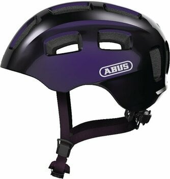 Kinder fahrradhelm Abus Youn-I 2.0 Black Violet S Kinder fahrradhelm - 1