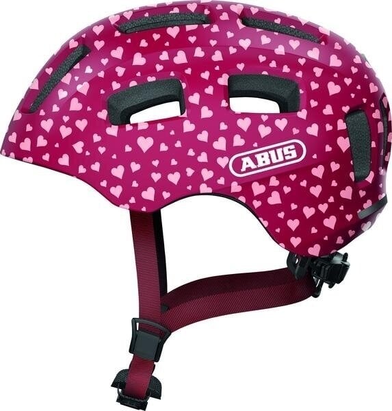 Dětská cyklistická helma Abus Youn-I 2.0 Cherry Heart S Dětská cyklistická helma