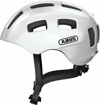 Otroška kolesarska čelada Abus Youn-I 2.0 Pearl White M Otroška kolesarska čelada - 1