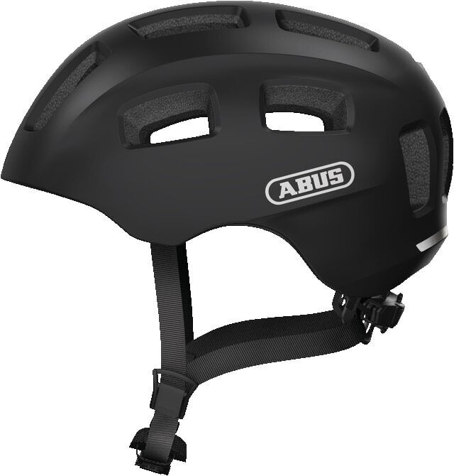 Dětská cyklistická helma Abus Youn-I 2.0 Velvet Black M Dětská cyklistická helma