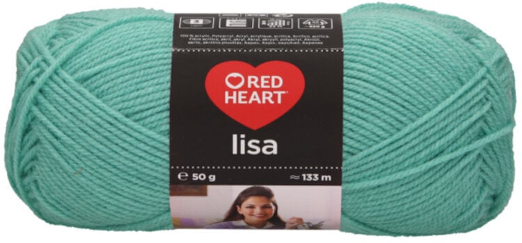 Przędza dziewiarska Red Heart Lisa 06967 Mint