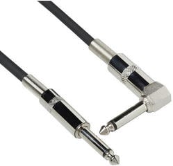 Instrument Cable Bespeco BS300 Black/Mono/Straight - Angled