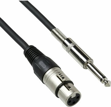 Mikrofonní kabel Bespeco BSMA500 Černá 5 m - 1